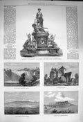Original Old Antique Print 1873 Ramsbottom Crewe Railway Levifos Norway S 19th