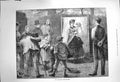 Original Old Antique Print 1873 Travelling Photographer Family Portrait Scene