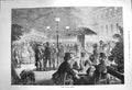 Original Old Antique Print 1873 Scene Kroll'S Gardens Berlin Germany Fine Art
