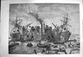 Original Old Antique Print 1873 Screw Colliers Ships Unloading River Thames