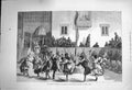 Old Antique Print 1873 Yarkund Masquerade Buddhist Monastery Hemis Ladak 19th