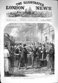 Original Old Antique Print 1874 Marriage Duke Edinburgh Prince Wales Petersburg