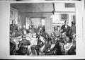 Original Old Antique Print 1874 General Election Disraeli Aylesbury Men Meeting
