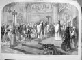 Old Antique Print 1874 Royal Wedding Petersburg Alexander Winter Palace 19th