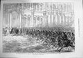 Original Old Antique Print 1874 Royal Wedding Petersburg Emperor Prince Wales