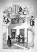 Original Old Antique Print 1874 Royal Wedding Russia Isaac'S Church Petersburg