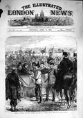 Antique Print *3250 1874 Windsor Queen Cross Michael George Garnet Wolseley