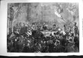 Old Antique Print 1874 Easter Eve Isaac Cathedral St. Petersburg Russia 19th