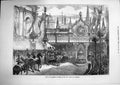 Original Old Antique Print 1874 Emperor Russia Crystal Palace Ashantee Trophies