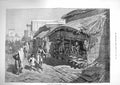 Old Antique Print 1874 Native Shop Bazaar Street Calcutta India Fine Art 19th