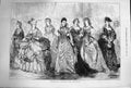 Antique Print *3315 1874 Fancy Dress Ball Marlborough House Ladies Costumes