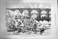 Original Old Antique Print 1874 War Spain Volunteers Teruel Carlist Attack Army