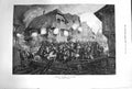 Original Old Antique Print 1874 Charge Cuirassiers Siers Battle War Fine Art