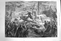 Original Old Antique Print 1874 Scene Richard Coeur De Lion Drury Lane 19th