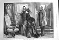Old Antique Print 1874 Art Studio Painting Portrait Young Girl Pasquier 19th