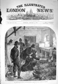 Old Antique Print 1875 Railway Crash Shipton-On-Cherwell Dead Paper-Mill 19th