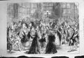 Old Antique Print 1875 Marchioness Salisbury Fancy Dress Hatfield House 19th
