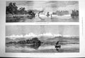 Old Antique Print 1875 Duffla Expedition Gowhatty Assam Mountains Thibet 19th