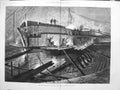 Old Antique Print 1875 Arctic Expedition Preparing Alert Ship Portsmouth 19th