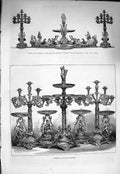 Original Old Antique Print 1875 Testimonial Julius Benedict Gift Duke Edinburgh