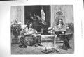 Old Antique Print 1875 Le Repos Du Peintre Art Portrait Painting Vibert 19th