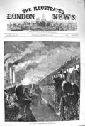 Old Antique Print 1875 Prince Wales Ship Dover India Ship Serapis Sailors 19th