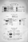 Original Old Antique Print 1875 John Holme Army Reorganisation British Prussian