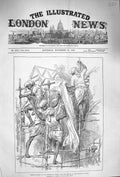 Old Antique Print 1875 Prince Wales Voyage India Taking Ice Ship Serapis 19th