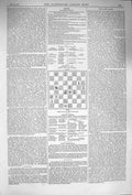 Old Antique Print 1875 Eighteen Pages Chess Moves Illustrated London News 19th