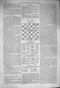 Antique Print Ref.127 1876 Twelve Pages Chess Moves Illustrated London News