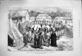 Old Antique Print 1876 Lieutenant Cameron Africa Dance Pagazi Kiwakasongo 19th