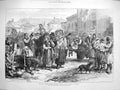 Old Antique Print *4003 1876 War Women Wounded Siers Hospital Ivanitza