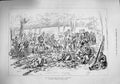 Original Old Antique Print 1876 War Field Hospital Greovatz Siers Victorian