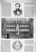 Old Antique Print 1876 Lord Sackville Peer Wilberforce Winchester Mikado 19th