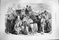 Old Antique Print 1877 Grand Vicier Carriage Horses Returning Conference 19th