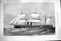 Original Old Antique Print 1877 New Turkish War Ship Mem 19th Century