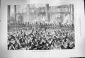 Original Old Antique Print 1877 Dinner Mayor Liverpool Poor People Victorian