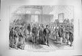 Original Old Antique Print 1877 Turkey Grand Vizier Imperial Hatt Siers Weapons