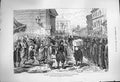 Original Old Antique Print 1877 Turkey Siers Street Guards War Weapons 19th