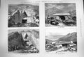 Old Antique Print 1877 Mycenae Atreus Treasury Archaeology Explorations 19th