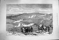Original Old Antique Print 1877 Volunteer Sham Fight Dunstable Siers Easter