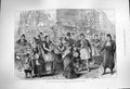 Old Antique Print 1877 Visit Princess Wales Greece Flower Sellers Athens 19th