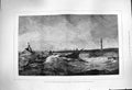 Original Old Antique Print 1877 Ship Wreck Norwegian Barque Suez Yarmouth Boats