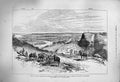 Original Old Antique Print 1877 Railway Bridge Sereth Barboschi Plateau Zighina