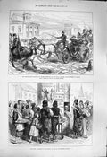 Old Antique Print 1877 Grand Duke Nicholas Villa Antachi Galatz Bucharest 19th
