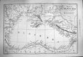 Original Old Antique Print 1877 Map Black Sea AzKherson Bulgaria 19th