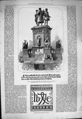 Original Old Antique Print 1877 Monument Guttenberg Fust Schoeffer Caxton Ing