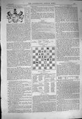 Original Old Antique Print 1877 Ten Pages Chess Moves Illustrated London News