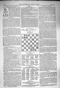 Antique Old Print Ref.129 1877 Ten Pages Chess Moves Illustrated London News