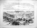 Old Antique Print Damaged 1877 War Gravitza Redoubt Turkish Army Plevna 19th
